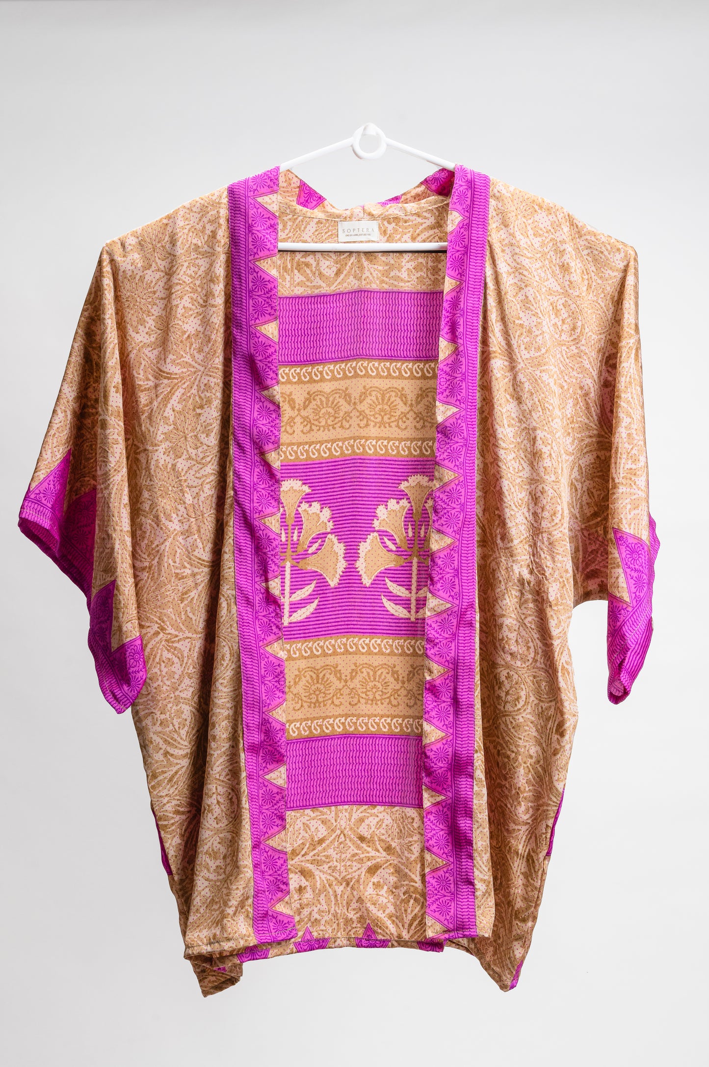 Ray kimono - Mystic Pink and Gold