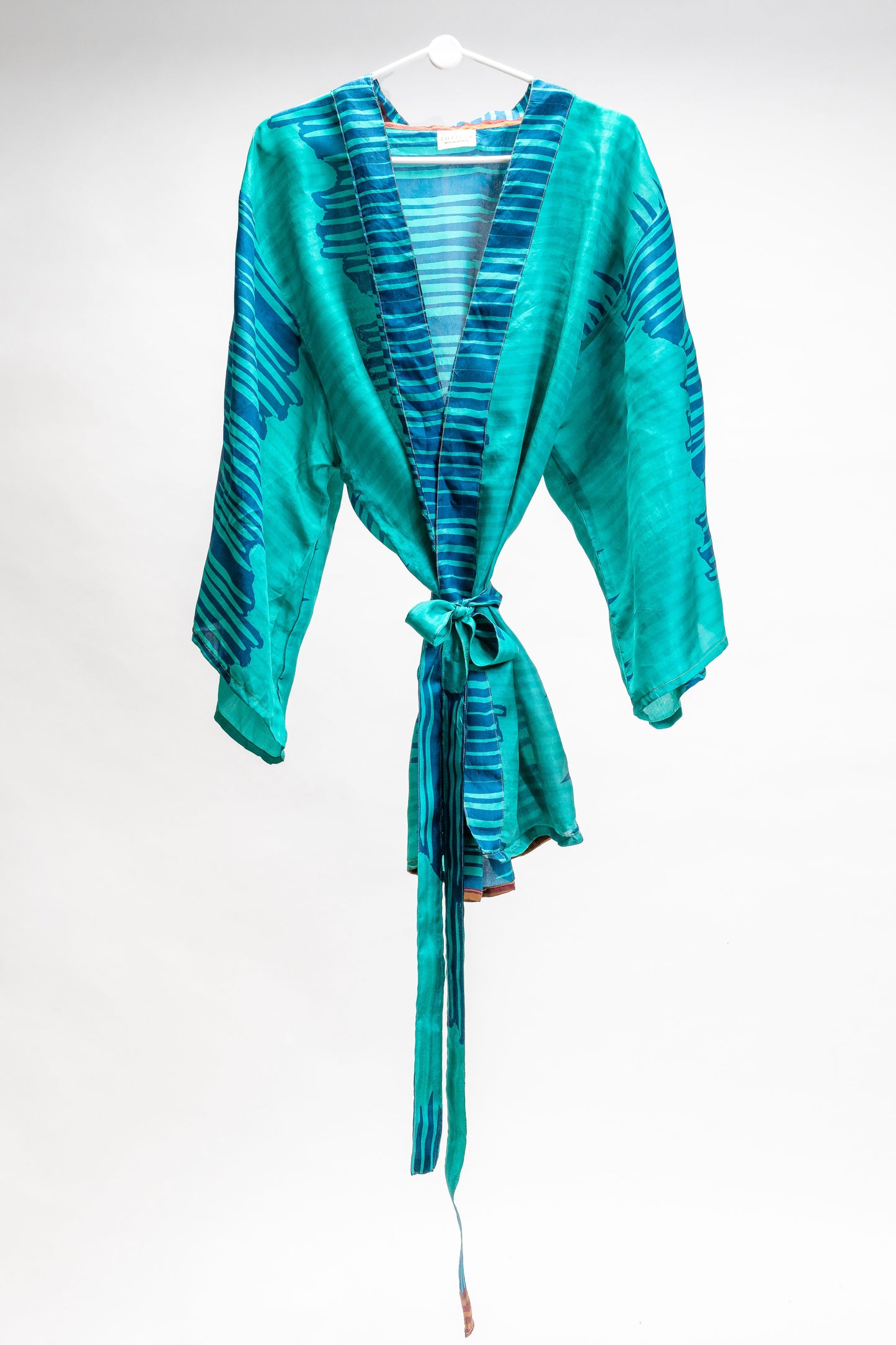 Sunlight Jacket - Striped Turquoise