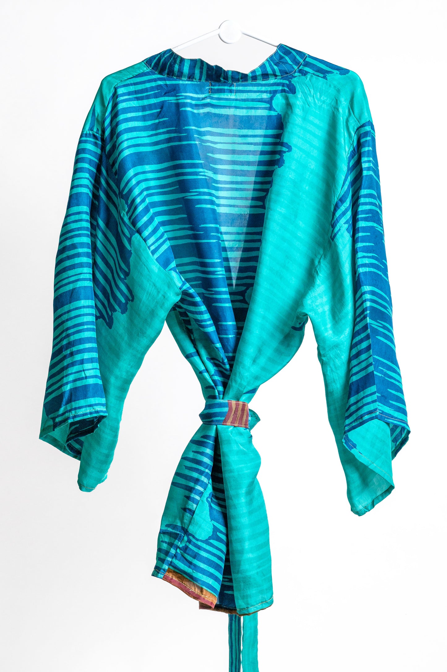 Sunlight Jacket - Striped Turquoise