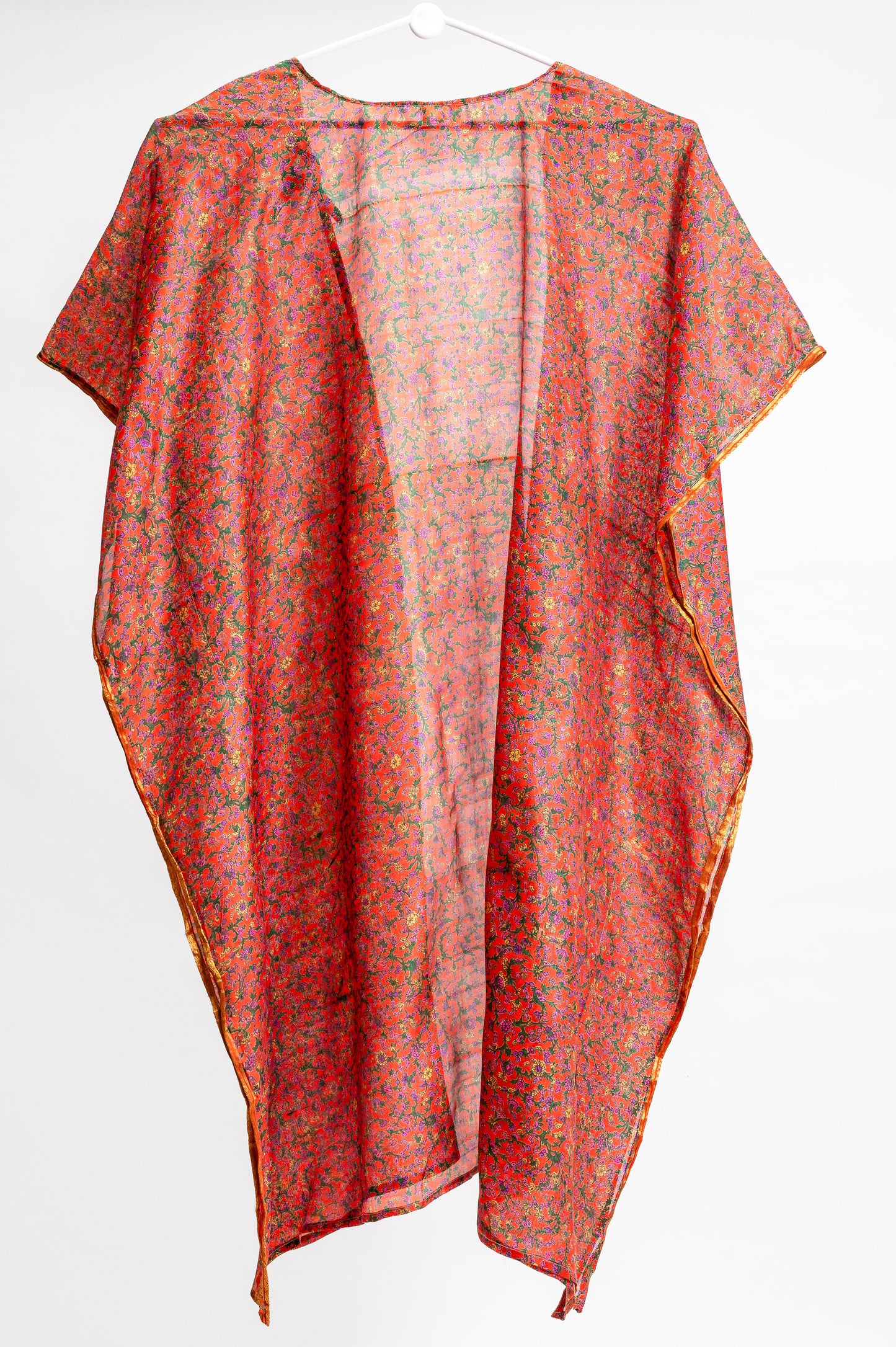 Aura wrap kimono - Earthy Red