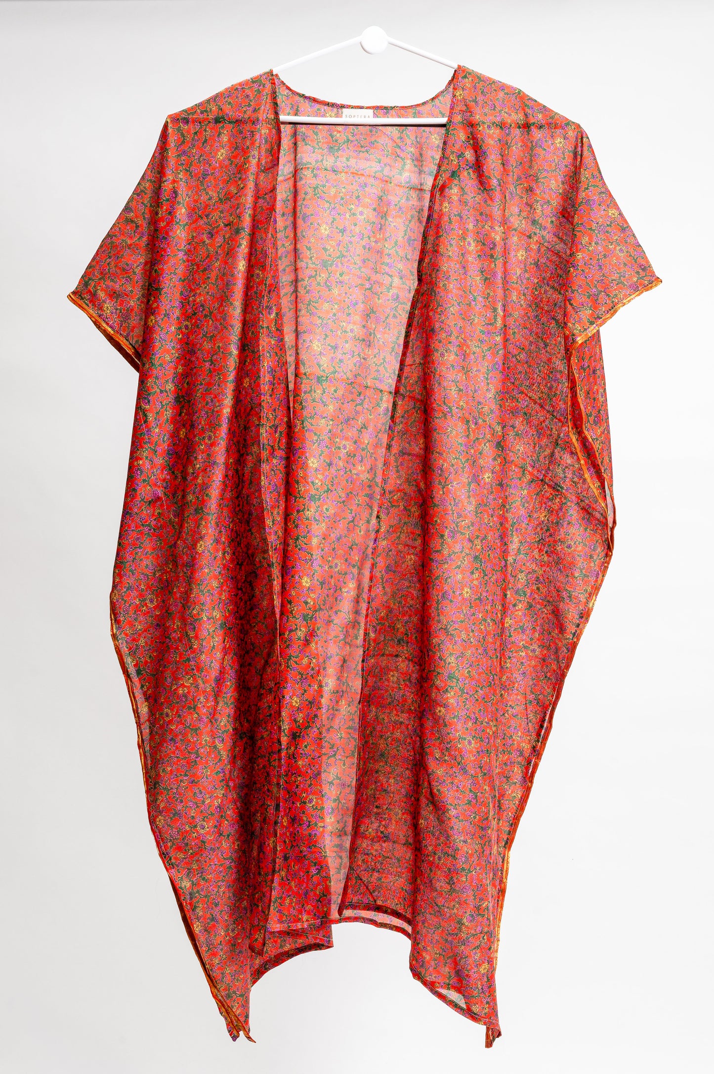 Aura wrap kimono - Earthy Red