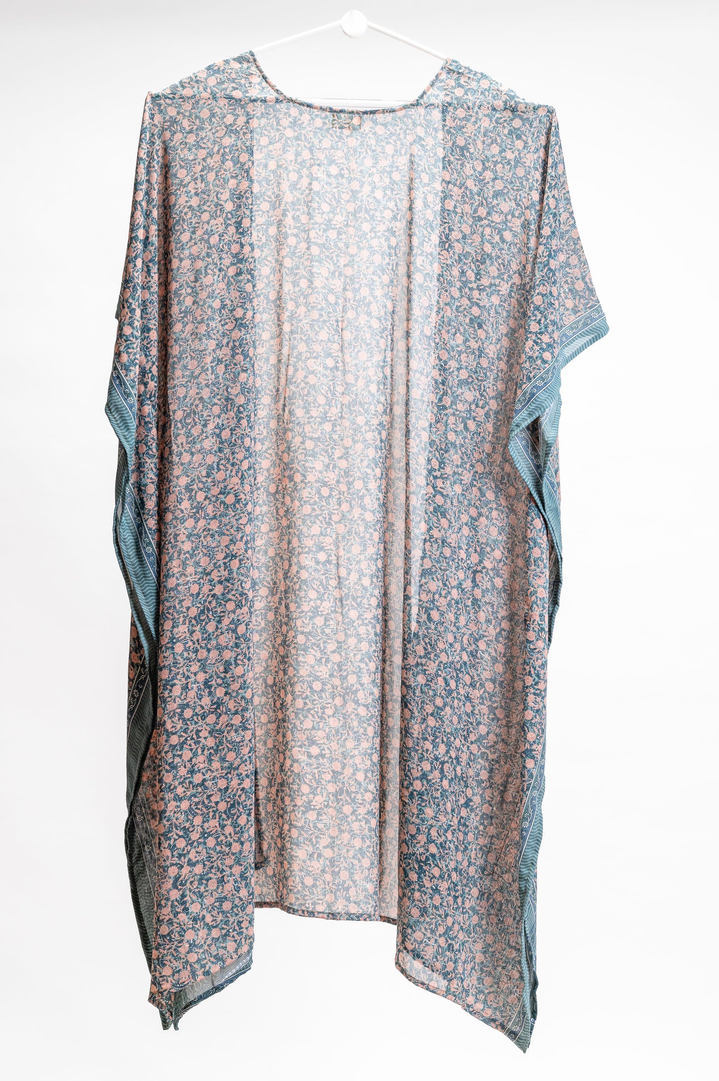 Aura wrap kimono - Sacred Blue