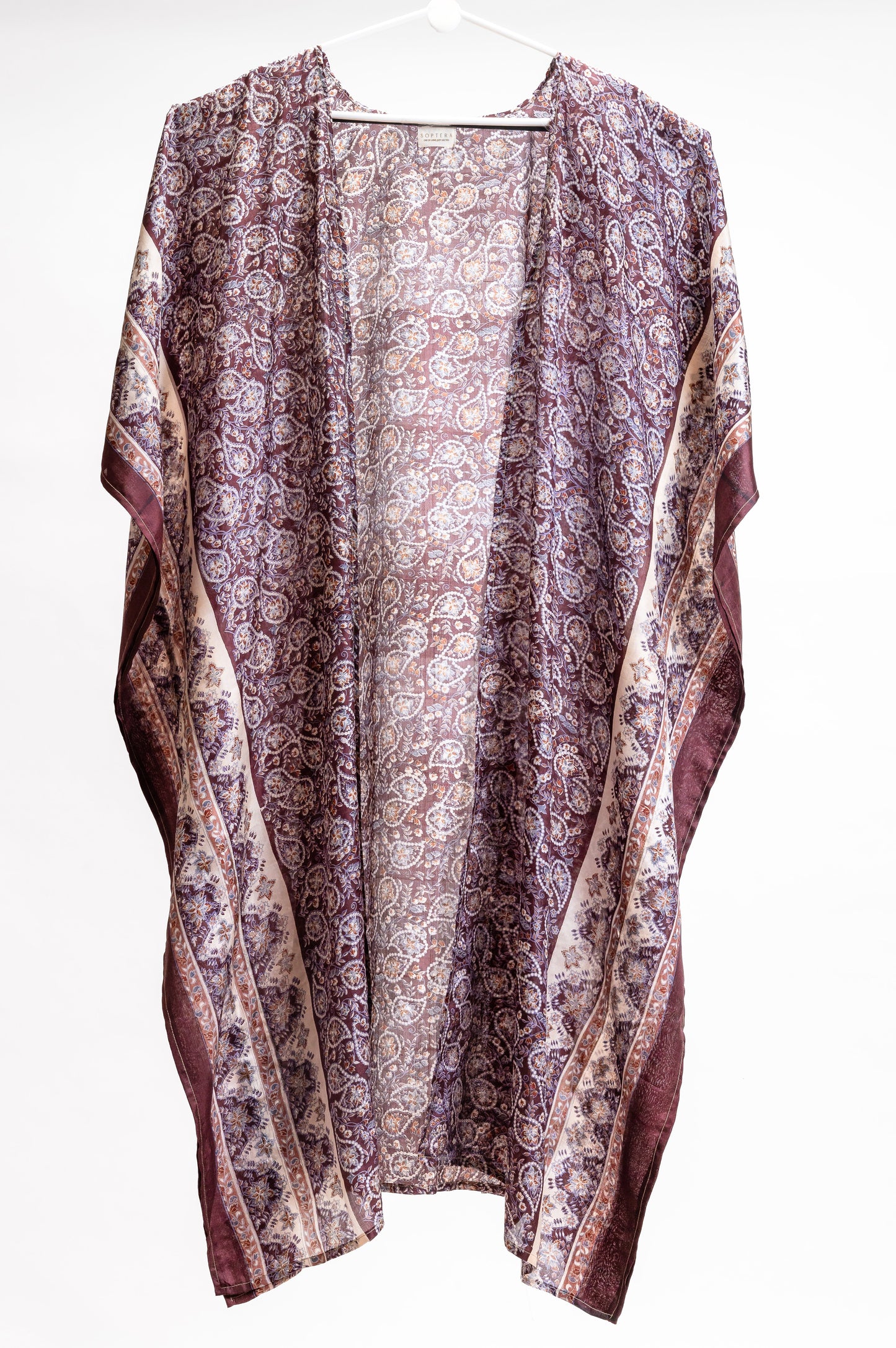 Aura wrap kimono - Festive Purple