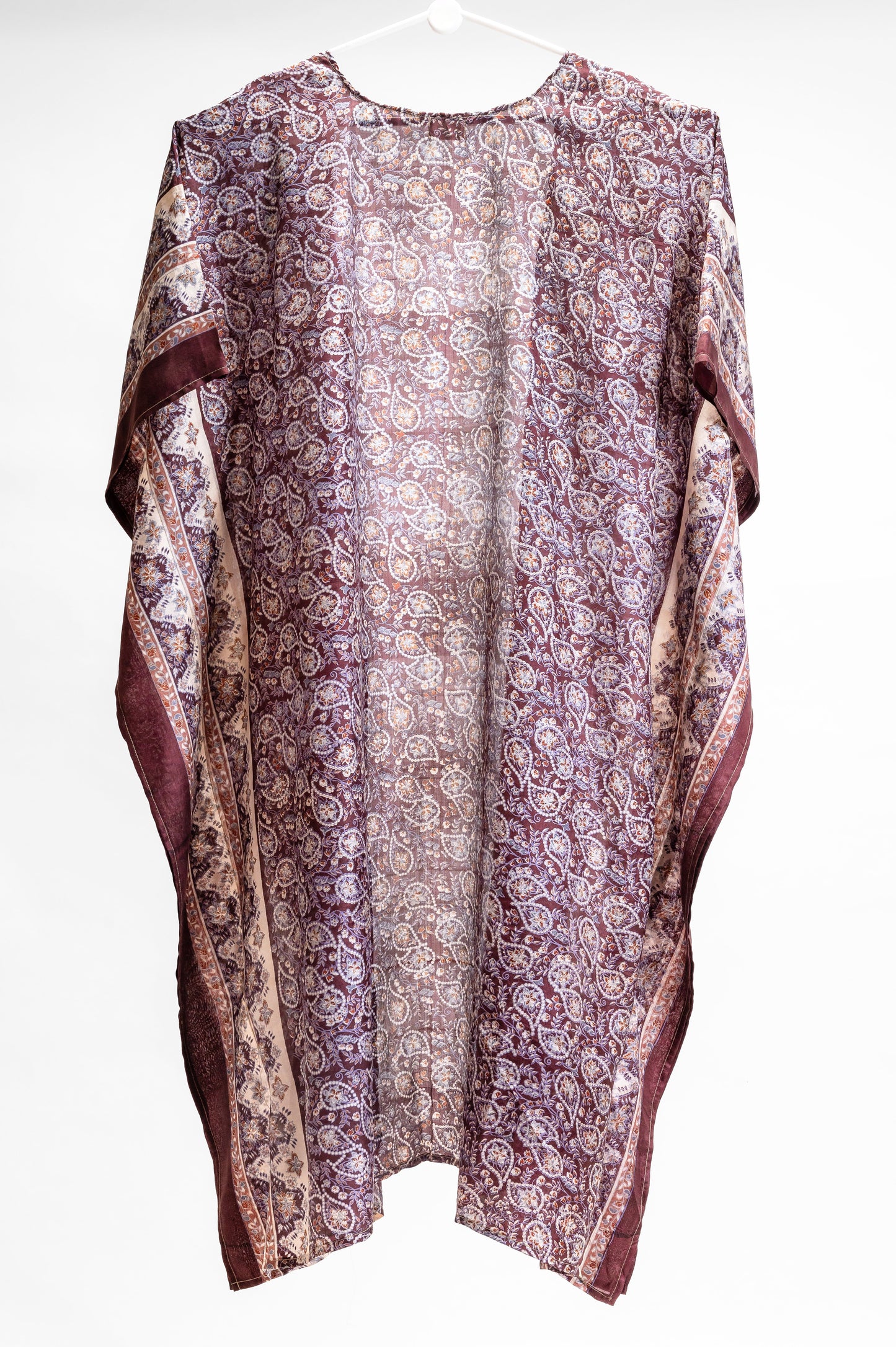 Aura wrap kimono - Festive Purple