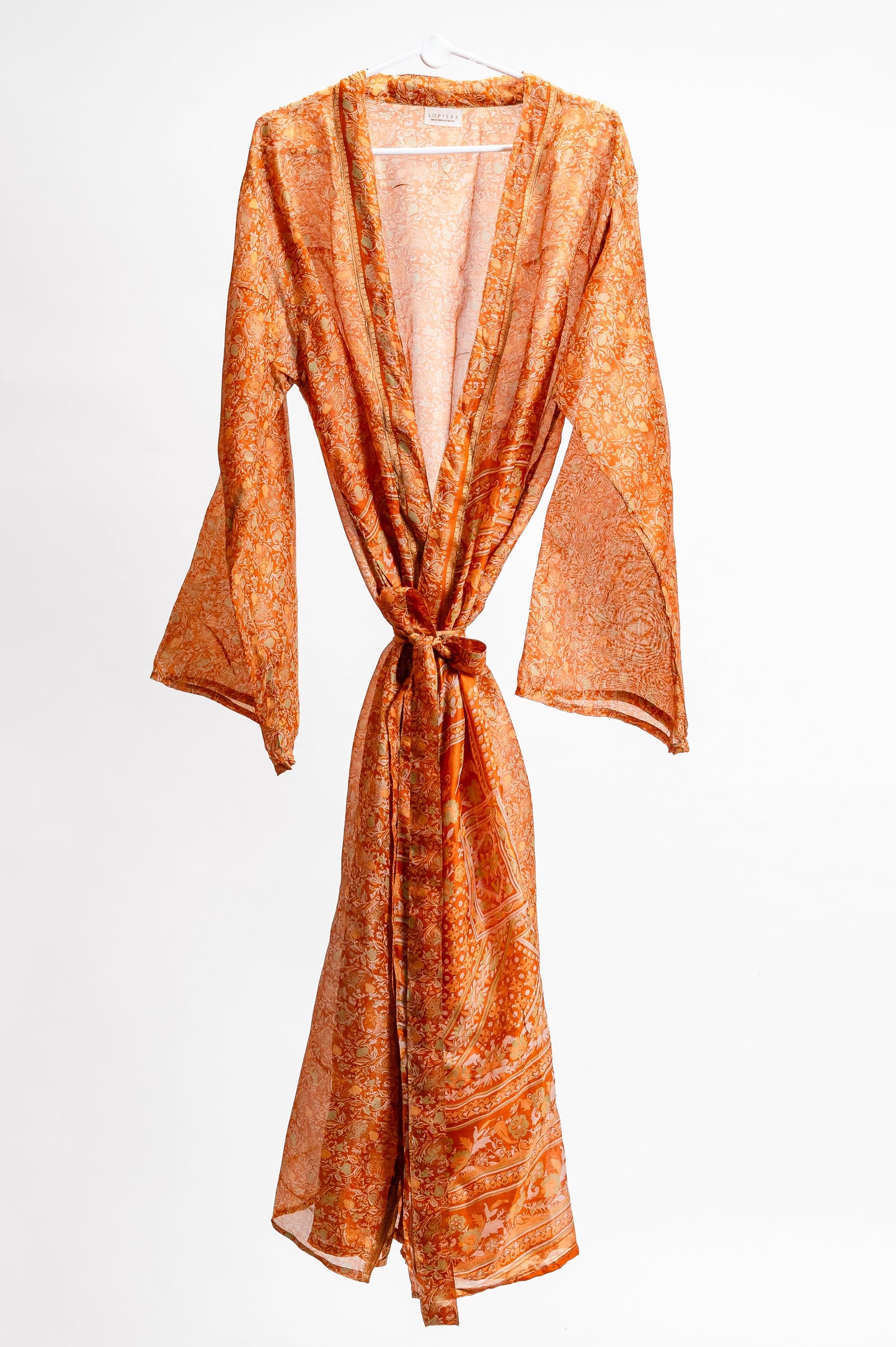 Moonflow robe-kimono - Bright Orange