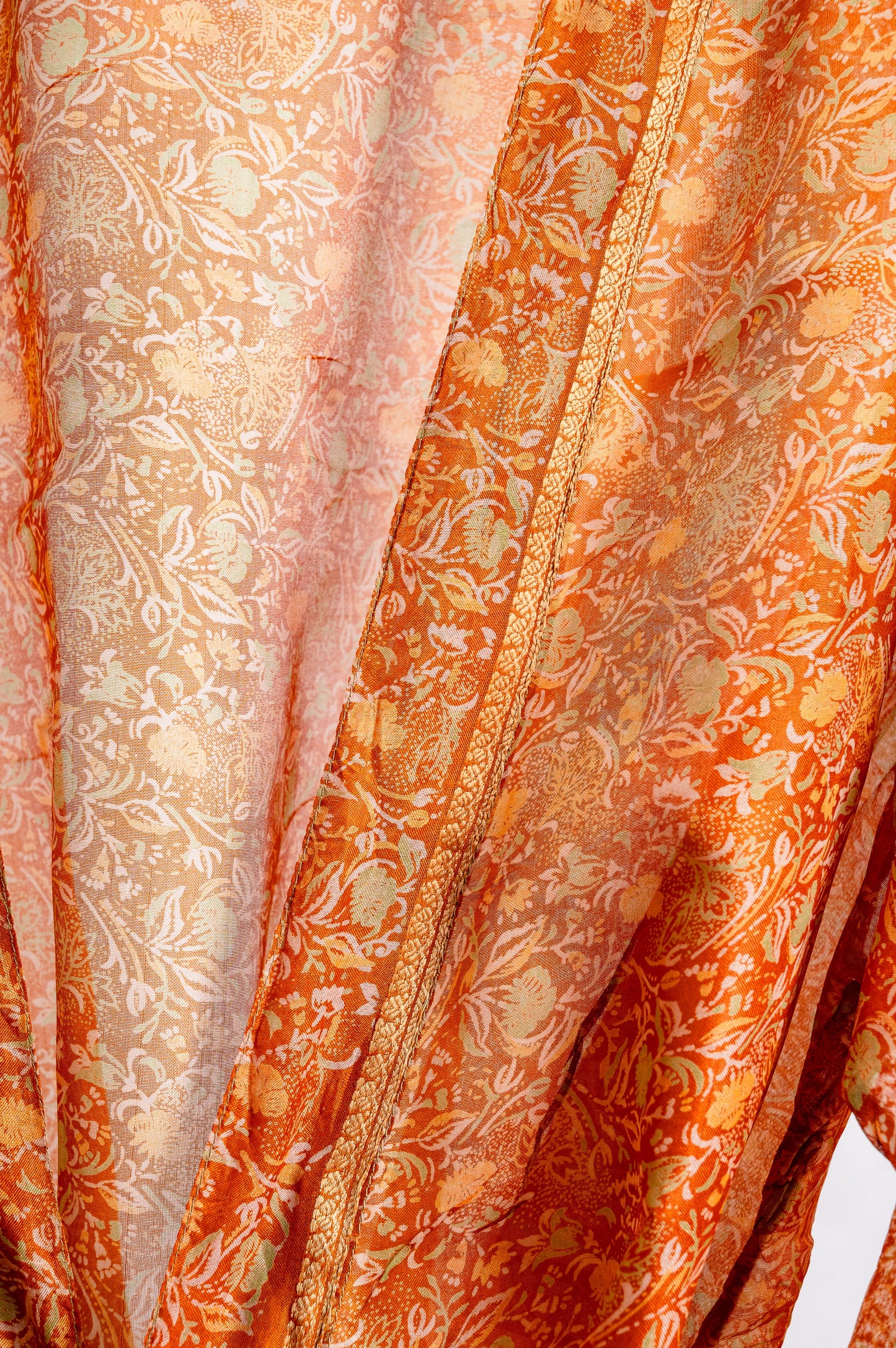 Moonflow robe-kimono - Bright Orange