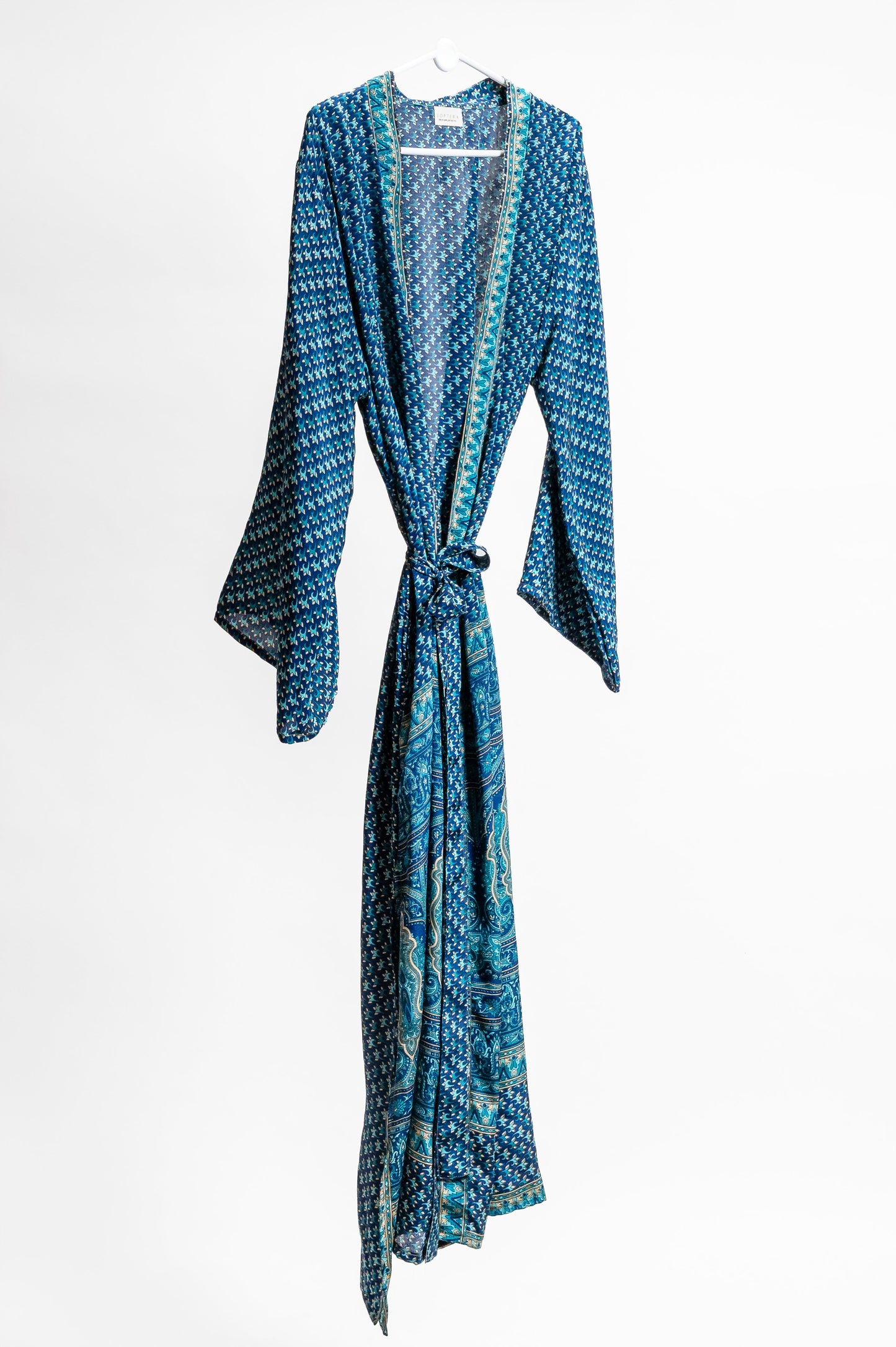 Moonflow robe-kimono - Sunset Blue