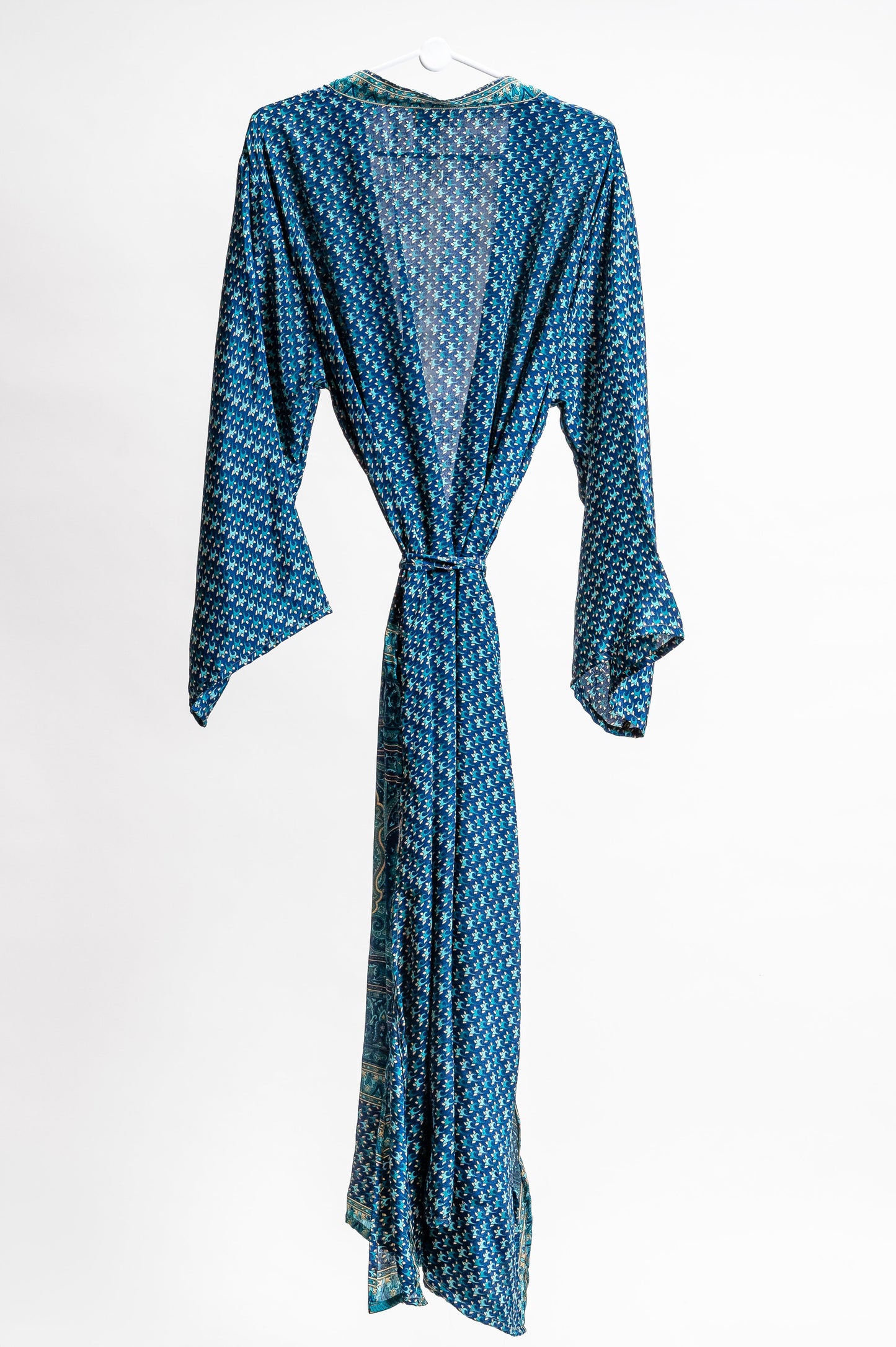 Moonflow robe-kimono - Sunset Blue