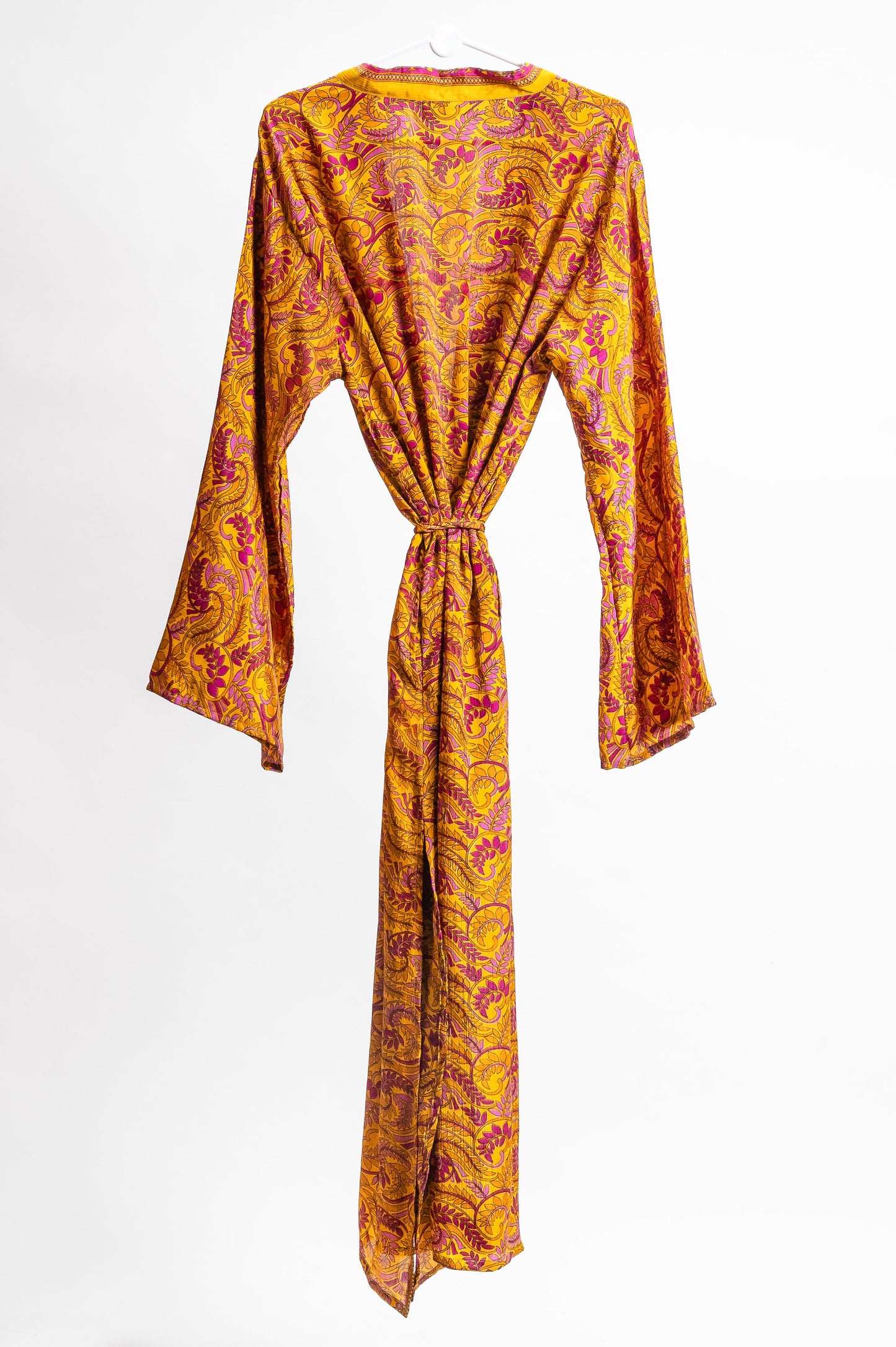 Moonflow robe-kimono - Majestic Orange