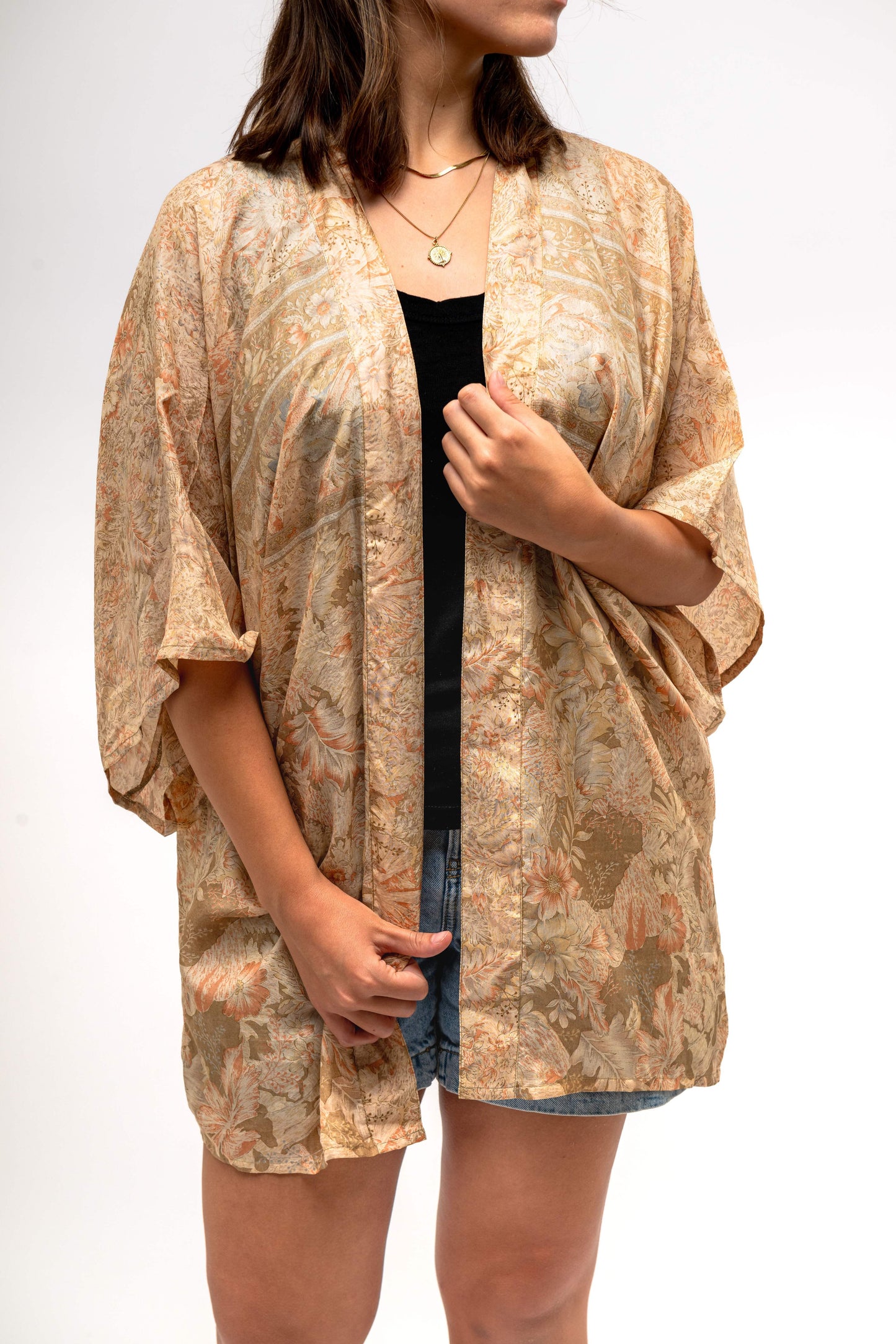 Ray kimono - Wood Beige