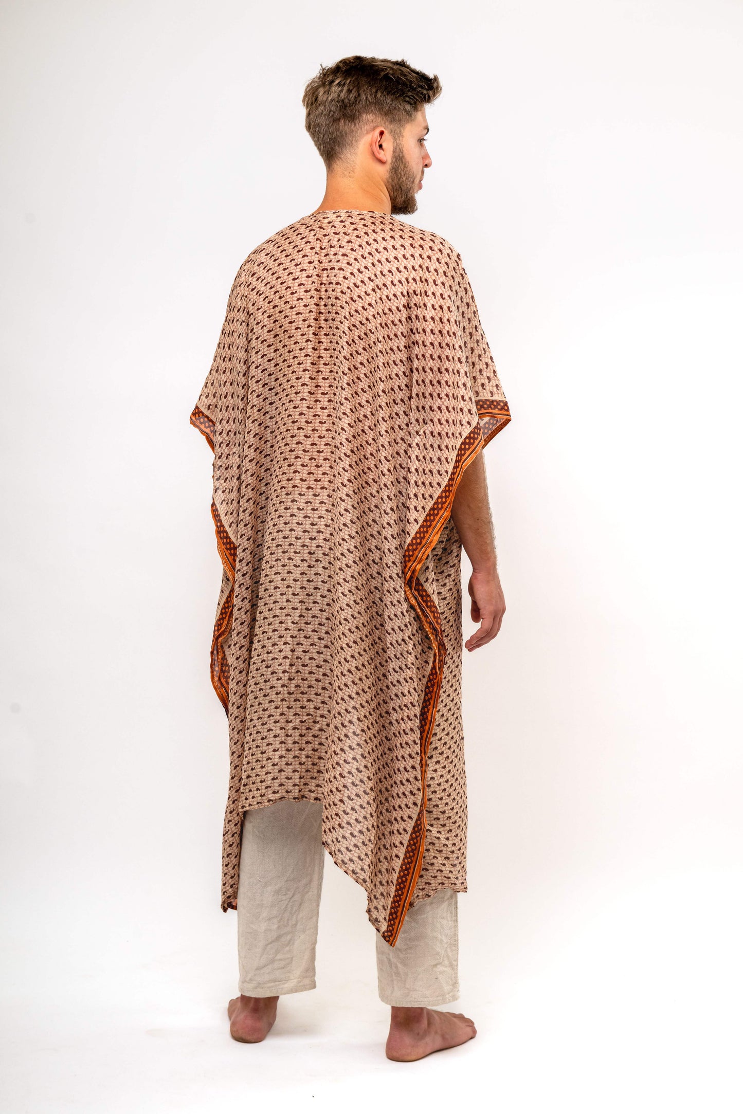 Aura wrap kimono - Pretentious Beige